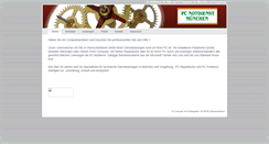 Desktop Screenshot of pc-notdienst-mch.de